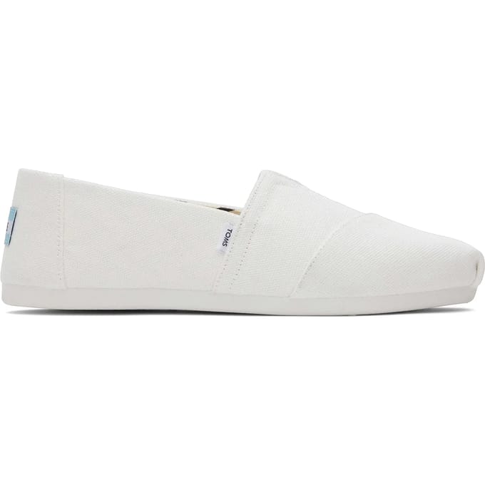 Damesspadrilles van gerecycled katoen Toms Alpargata