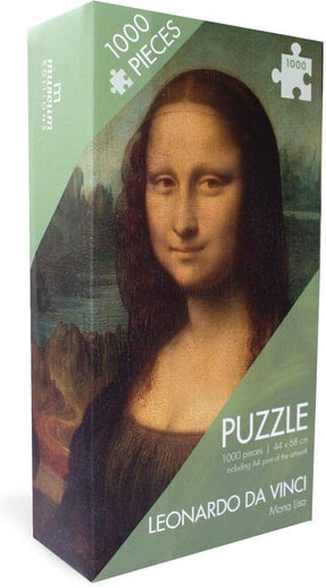 Lanzfeld - Puzzel Volwassenen - 1000 Stukjes - Leonardo Da Vinci - Mona Lisa - Kunst