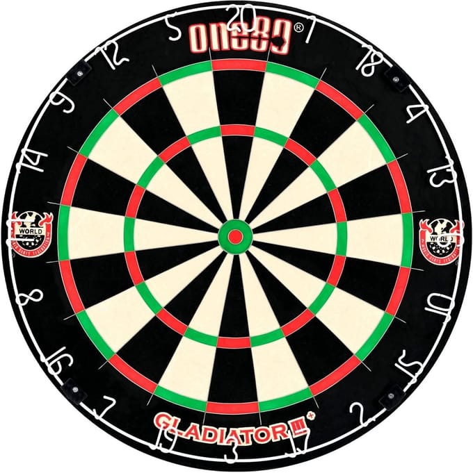 Professioneel Dartbord Gladiator 3 - Standaard 18 Inch Maat