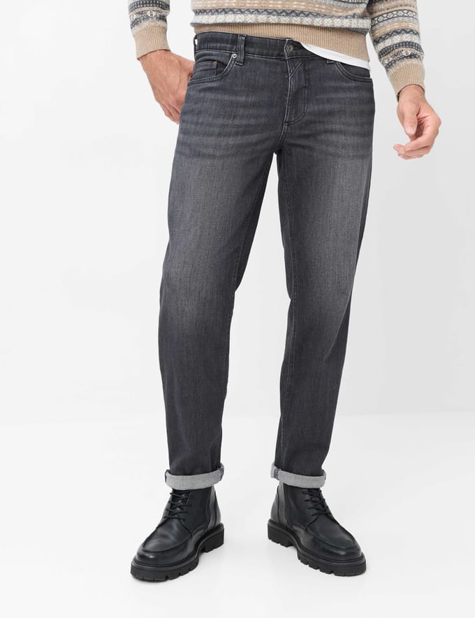 Eurex Heren Jeans  Style LUKE GREY, denim mediumgrijs, maat 44/32