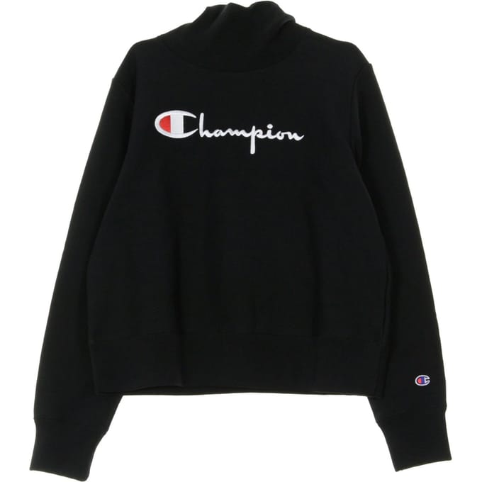 Cropped sweatshirt met col voor dames, L/s-sweatshirt