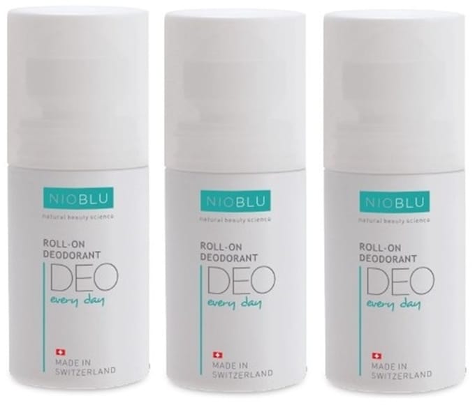 NIOBLU Every Day Roll-On Deodorant Verpakking 3 stuks