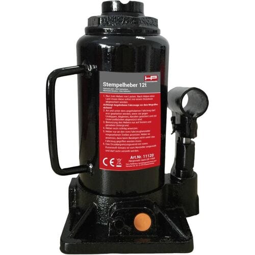 HP Autozubehör Hydraulische autokrik 12 t Werkhoogte: 23 - 46.5 cm
