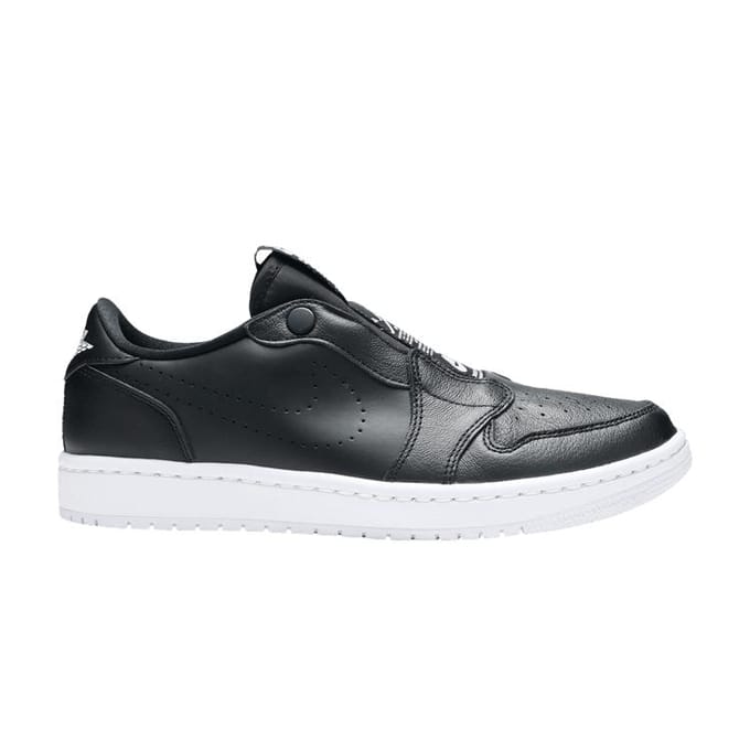 Jordan 1 Retro Low Slip Zwart Wit (Vrouwen) 35.5 gray