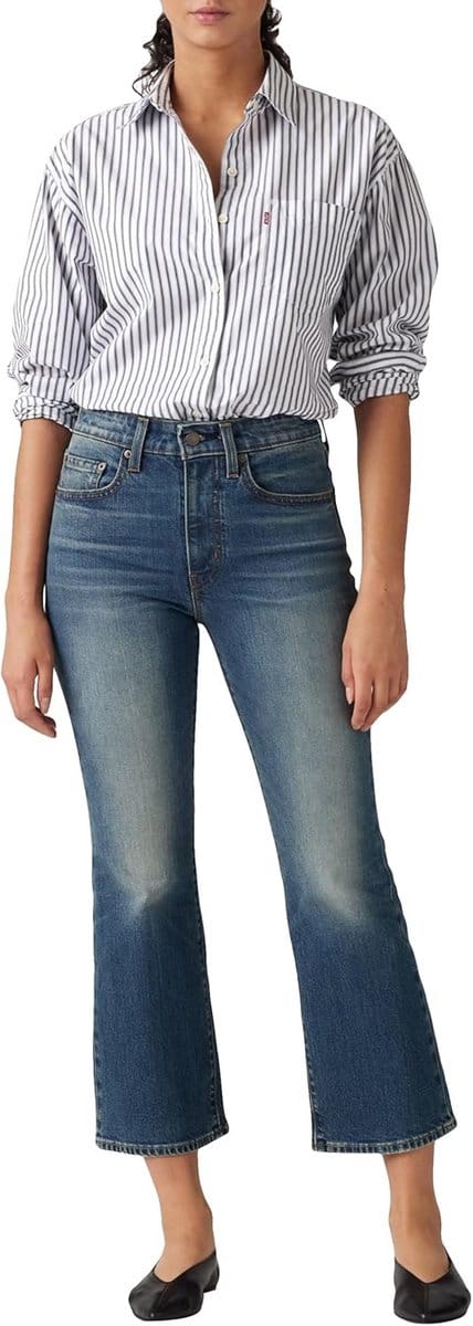 Dames Jeans 725 Bootcut - Nauwsluitend Model met Hoge Taille