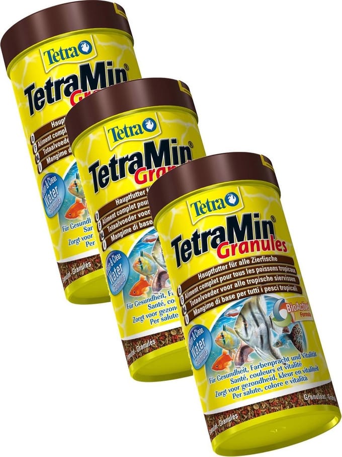 Tetra Tetramin Granules Bio Active - Vissenvoer - 3 x 250 ml