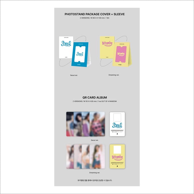 H1-KEY [Seoul Dreaming] 1PocaAlbum SET(S+D)