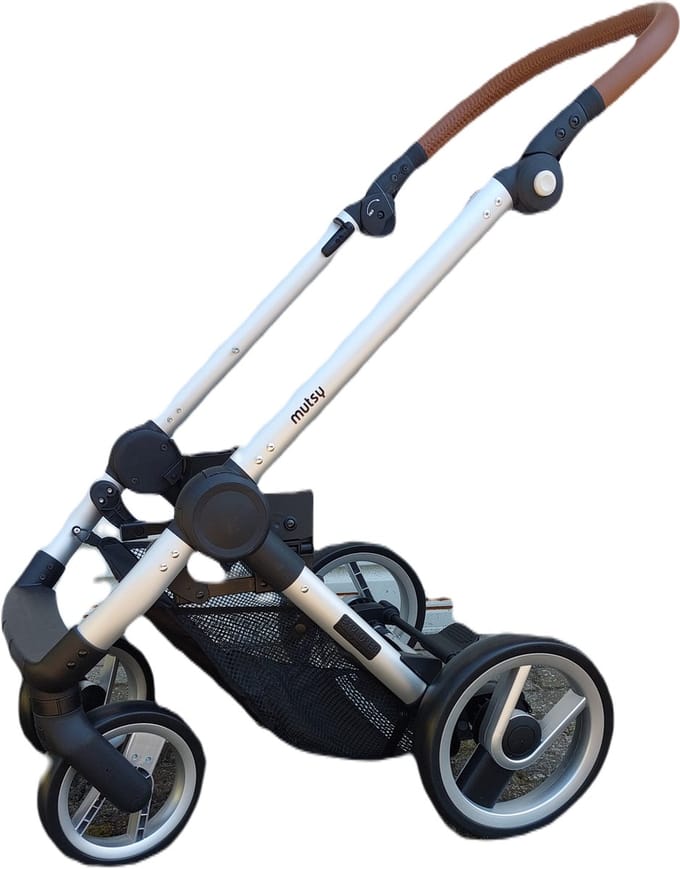Mutsy - Explorer - Kinderwagen onderstel - Cognac Grip