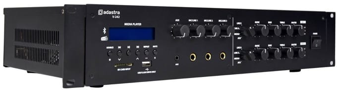 Adastra V-242 dual Zone Mixer versterker 100V 2x240W