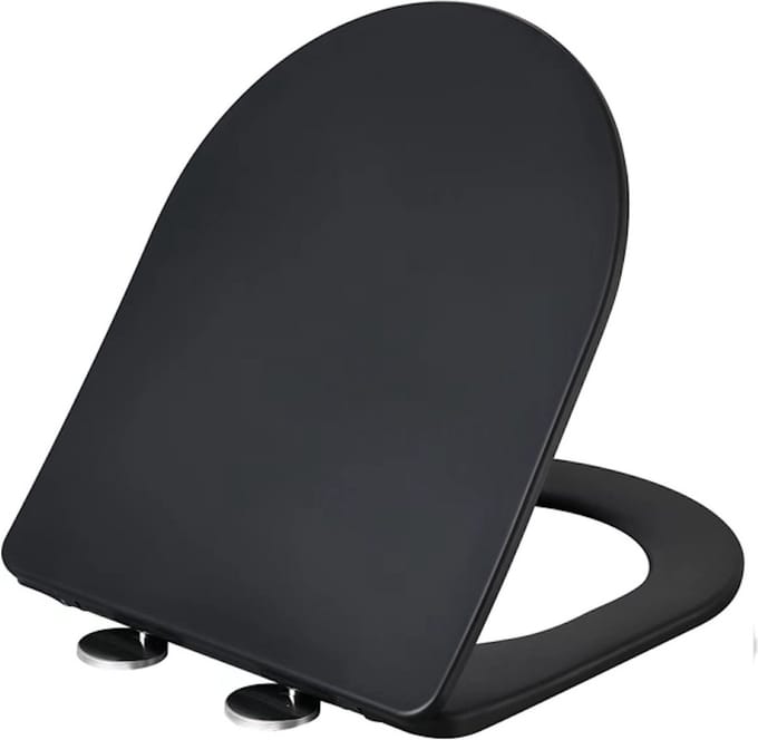 Xellanz Nibiru Toiletzitting Softclose en Quick Release - Mat Zwart