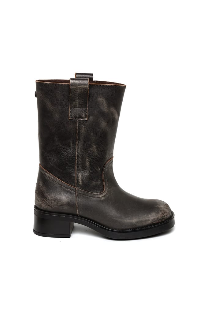 Steve Madden Benedict Boots Brown Leather Taglia: 36 | Stivali Outlet | Donna | Marrone