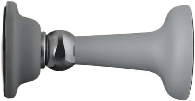 Deurstopper - Deurvanger - Geluidsdemping deur - Zonder boren - 4 stuks - Zwart