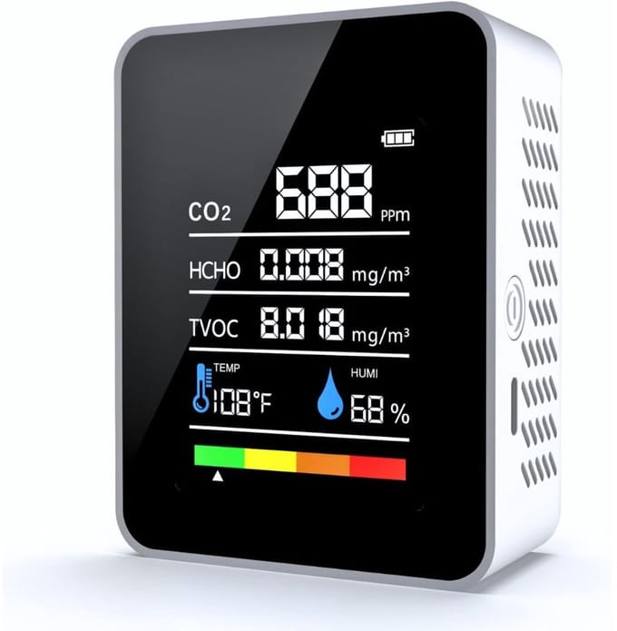 CO2 Meter - Hygrometer - Luchtkwaliteitsmeter