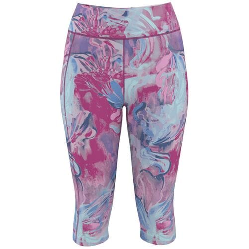 CRIVIT Dames capri sportlegging (Print, M (40/42))