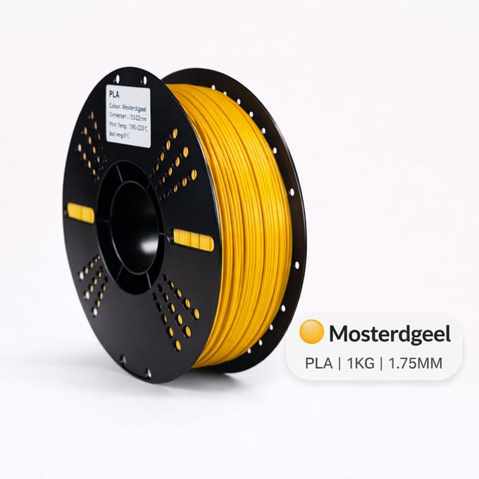 PLA+ Filament – Mosterd Geel – 1.75mm – 1KG – Koppelprint