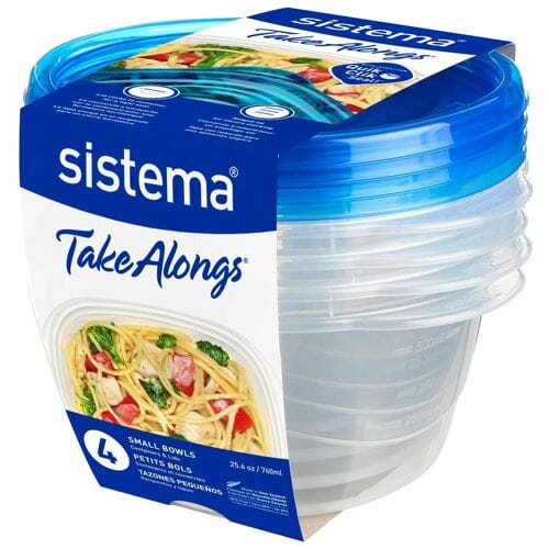 Sistema Small Bowl 760 ml + 760 ml + 760 ml + 760 ml