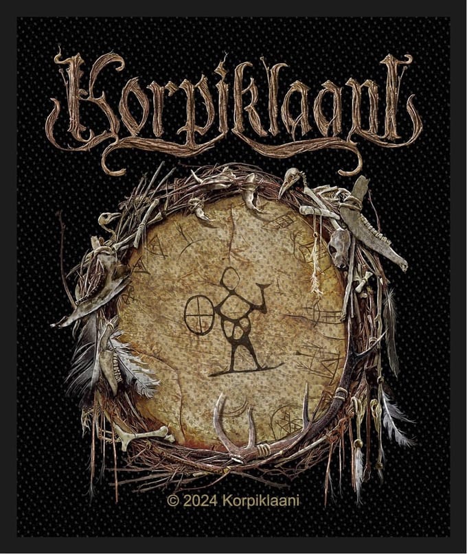 Korpiklaani - Rankarumpu Patch - Zwart