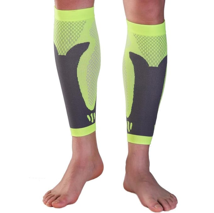 Compressiekousen compressiekousen beenmouwen hardloop compressiekousen kuitmouwen elastisch L rozerode kleur