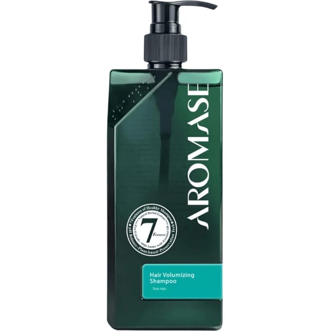 AROMASE Shampooing Volumateur 400 ml - shampooing contre la chute des cheveux