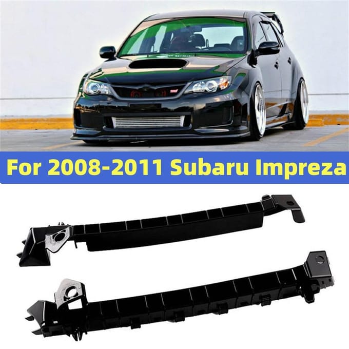 Voorbumper Beugels Retainer Set Voor Subaru Impreza 2008-2011 Links Rechts gray