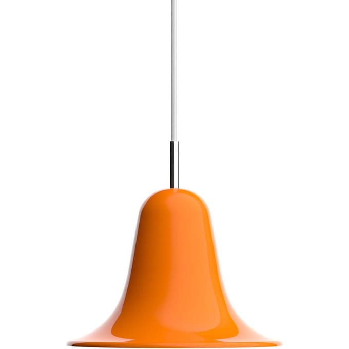 Verpan hanglamp Pantop, oranje, Ø 23 cm, metaal, E14