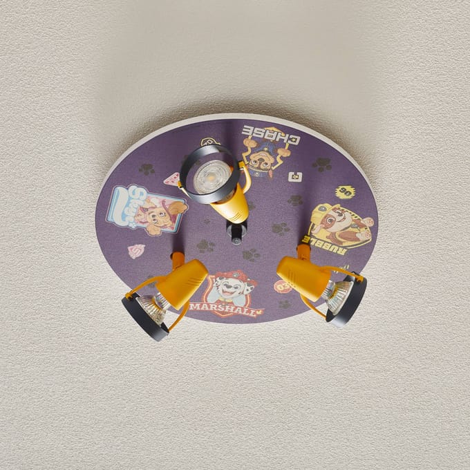 Niermann Standby Plafondlamp Paw Patrol met drie spots