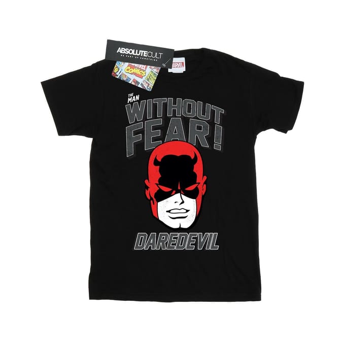 Marvel Heren Daredevil zonder angst T-Shirt (Zwart)