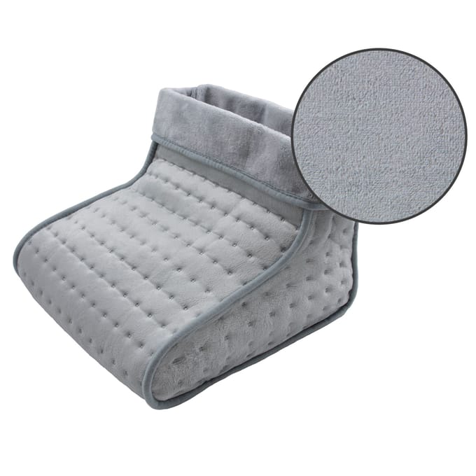 Tomado TFW0301G - Elektrische voetenwarmer - Extra snelle opwarming - 3 warmtestanden - Grijs
