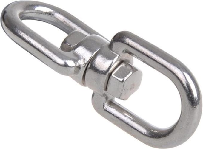 Seilflechter - Warteloog- RVS - Oog-Oog - Maat: 5mm