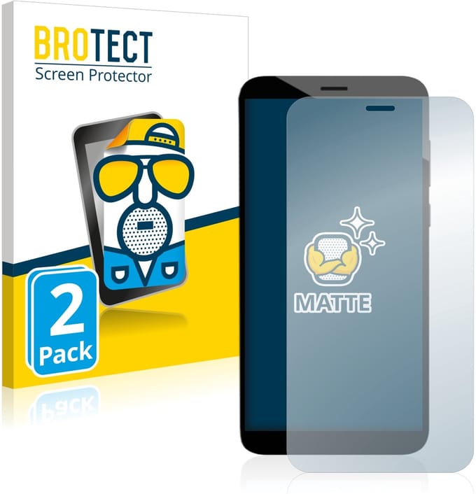 BROTECT - Screenprotector voor Pine64 PinePhone Pro Explorer Edition - Folie Beschermfolie matte 2 Stuks