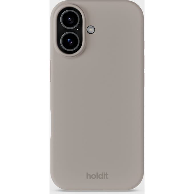 Phone Case Silicone Taupe iPhone 17