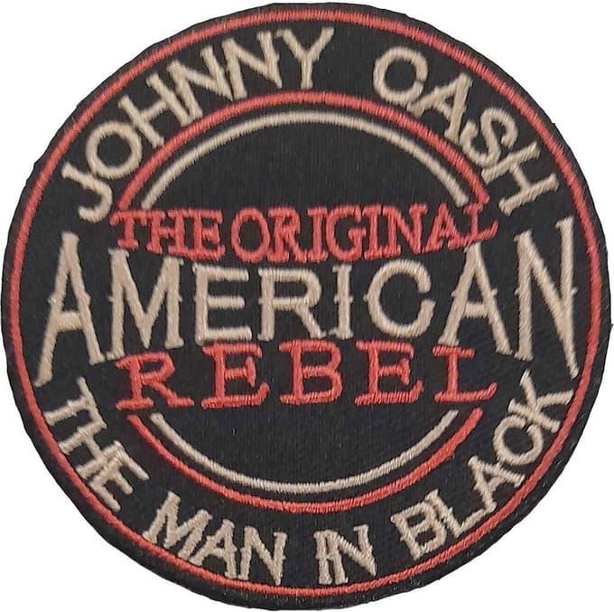 Johnny Cash Patch American Rebel