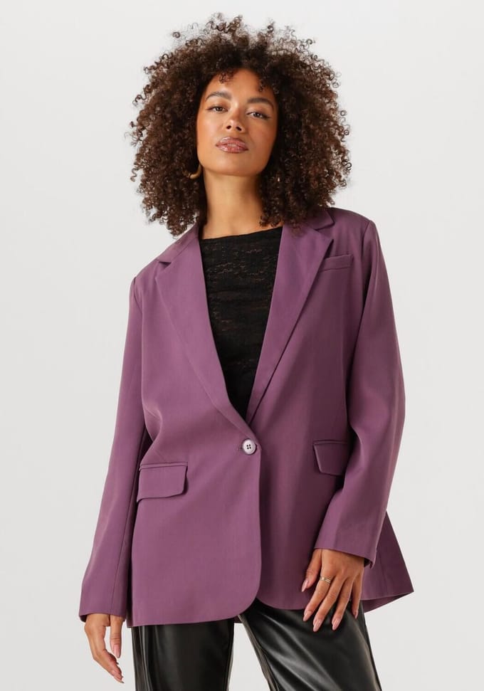 Ydence Blazer Maisie Blazers Dames - Paars - Maat M