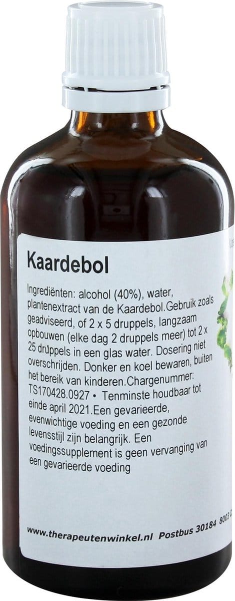 Therapeutenwinkel Kaardebol 100 ml