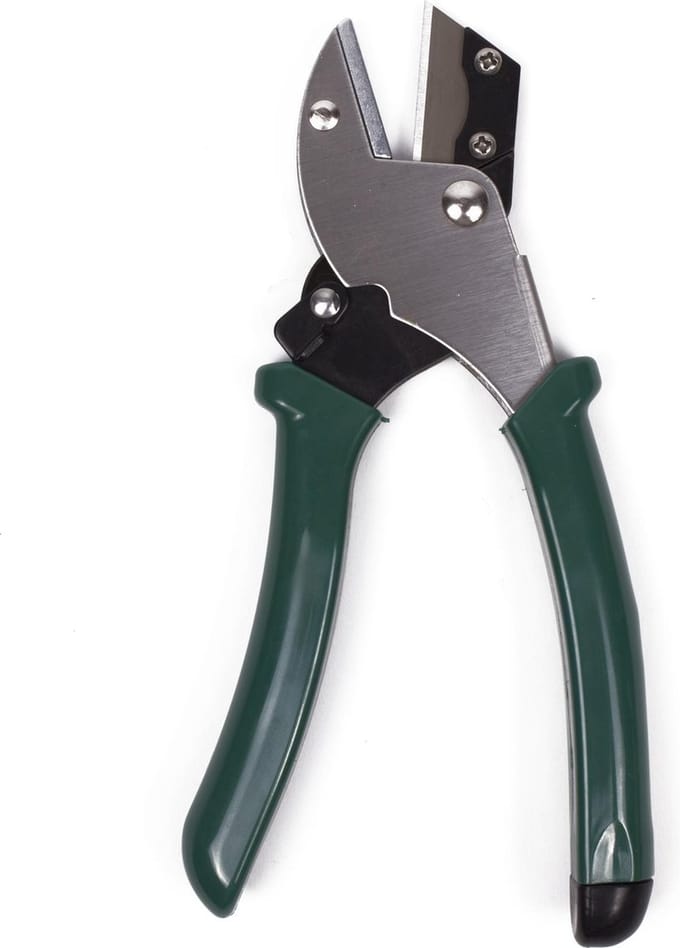 Hofftech Snoeischaar - Verwisselbaar Mes - Veiligheidsvergrendeling - 18 cm - Inclusief 6 reservemesjes