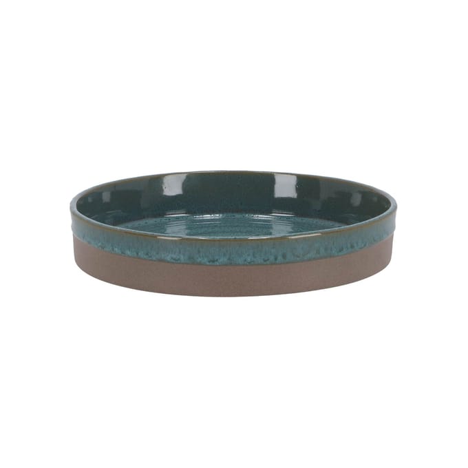 Basalt Ocean Green Diep Bord D24xh4cm Design By Charlotte