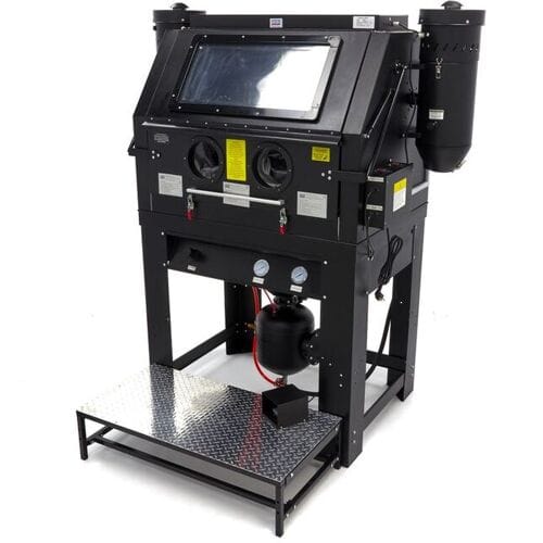 HBM SBC 990 Hoge Druk Straalcabine Met 2 Afzuigers