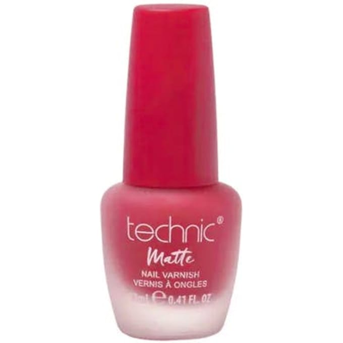 Technic Matte Nail Varnish Strawberry Shortcake 12 ml