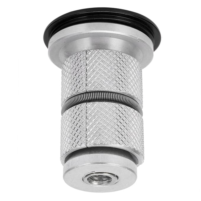 Fietshoofdtelefoon Compressieplug Fiets Voorvork Stuurbuis Headset Deksel Expander voor Mountainbike gray