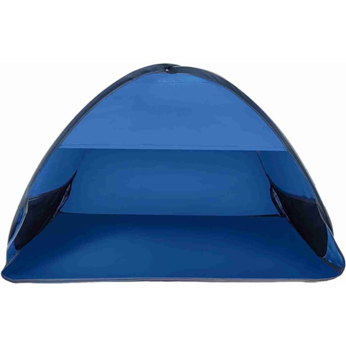 Mini strandzonneschermluifel Instant buitenstrandtent met draagtas blue