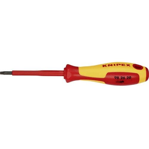 Knipex TX-schroevendraaier VDE Grootte T 20 Koplengte: 80 mm DIN EN 60900 1 stuk(s)
