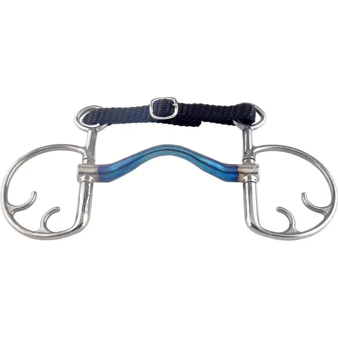 2 ring paardenbit Trust Sweet Iron Kimblehook Medium port