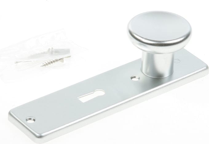 Hoppe Knop op schild F1 54/202kp/sleutel 56