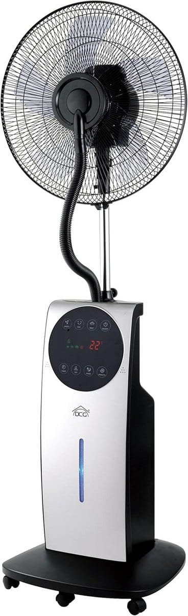 Ventilator met Luchtbevochtiger Ionisator en Anti-Mug Functie