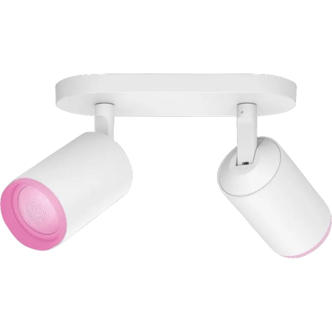 Philips Hue Fugato Opbouwspot White and Color - Wit - 2-spots