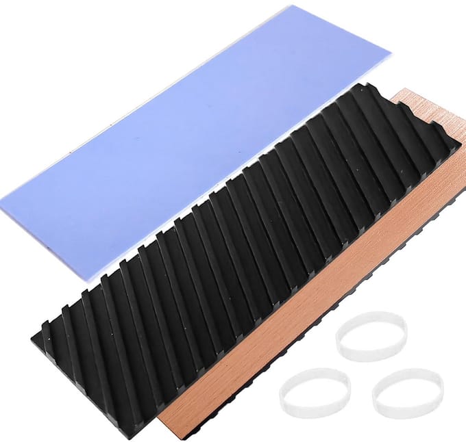 M.2 SSD Koellichaam 2280 Puur Koper met Grafeen Coating en Warmtekussen