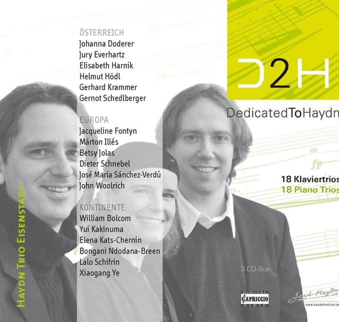 Haydn Trio Eisenstadt - D2H - DedicatedToHaydn (3 CD)