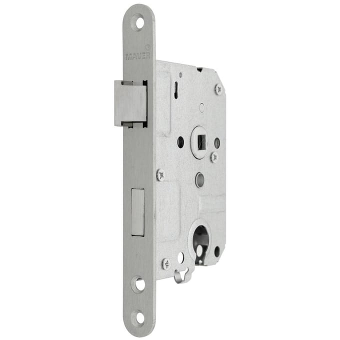 Insteekslot - RVS geborsteld - RVS - Mauer - Mauer 1535 D+N cilinderslot RVS
