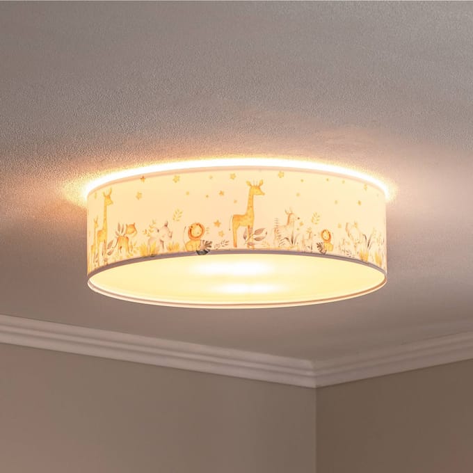 Euluna Kinderkamer plafondlamp Max, Ø 50 cm
