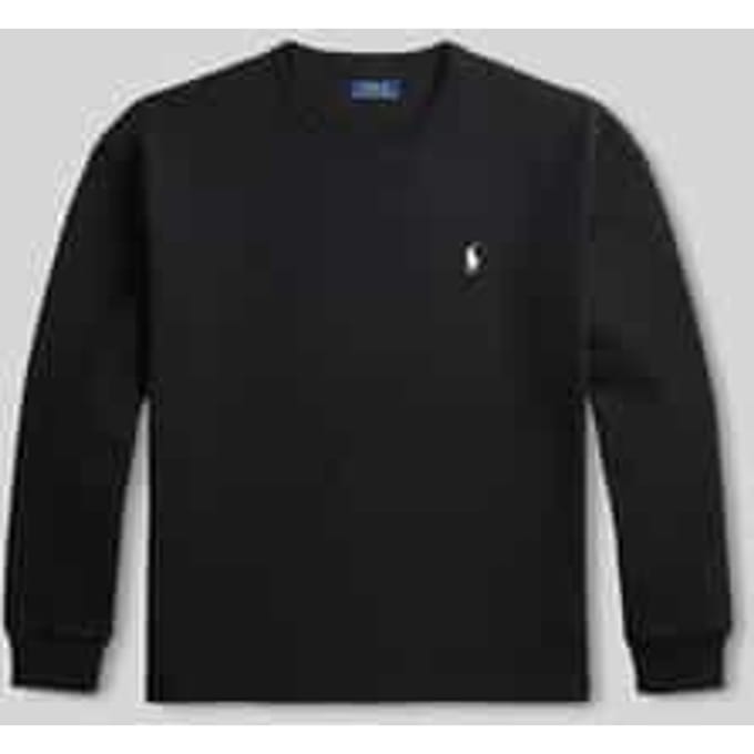 relaxed fit shirt met lange mouwen van puur katoen